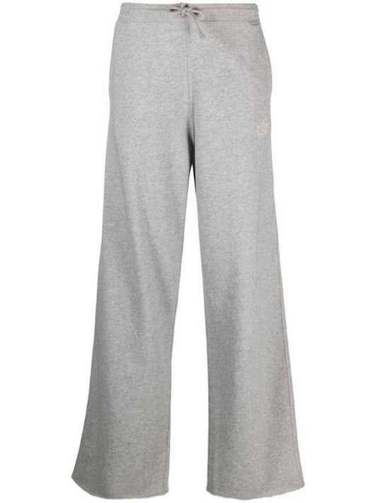 Women's Isoli Wide Pants Grey - GANNI - BALAAN 1