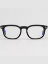 Blue light blocking glasses frame TF5930DB 001 square Asian fit horn rim - TOM FORD - BALAAN 3