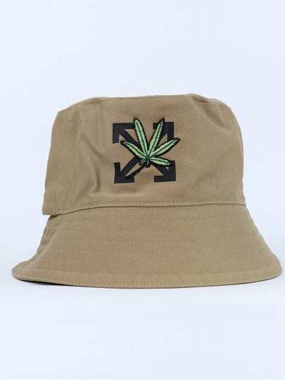 Arrow Logo Bucket Hat Beige - OFF WHITE - BALAAN 2