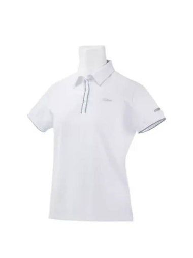 24 WMS Line Ribbed Pique Shirt TLPWS501J WT Women s - TITLEIST - BALAAN 1