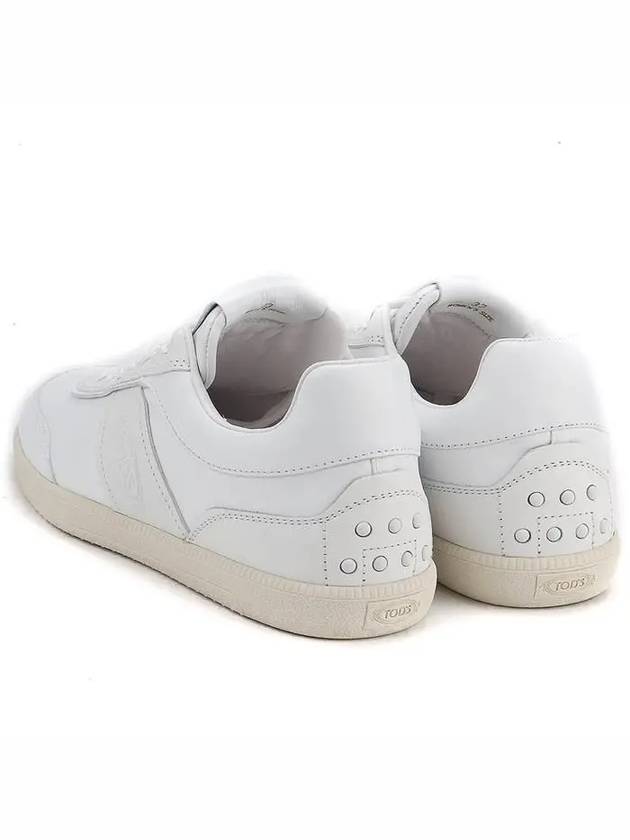 Leather Low Top Sneakers White - TOD'S - BALAAN 5