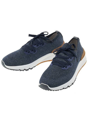 Men s Knit Runner Sneakers MZUKISO250 C0250 - BRUNELLO CUCINELLI - BALAAN 1