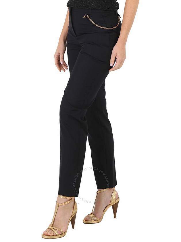 Givenchy Ladies Black Wool Cigarette Chain Trousers, Brand Size 36 (US Size 2) - GIVENCHY - BALAAN 2