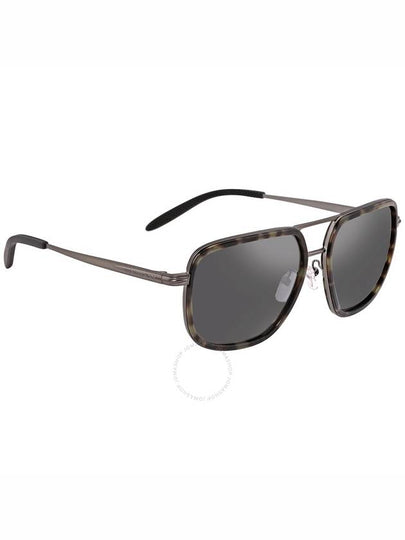 Michael Kors Del Ray Gunmetal Mirrored Rectangular Men's Sunglasses MK1110 10026G 59 - MICHAEL KORS - BALAAN 2