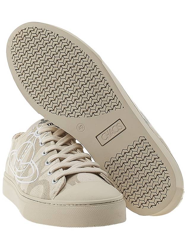 ORB Print Low-Top Sneakers Grey - VIVIENNE WESTWOOD - BALAAN 6