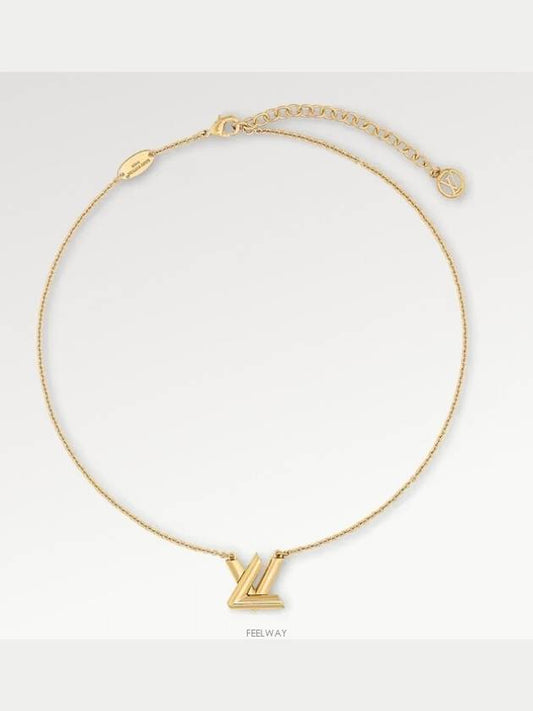 Go 14 LV Necklace Gold - LOUIS VUITTON - BALAAN 2