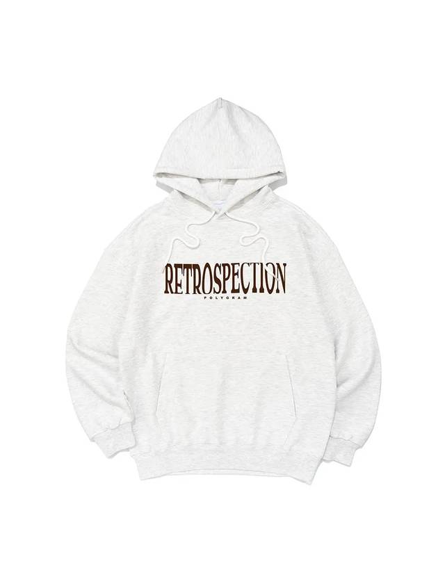 RETROSPECTION HOOD TEE LIGHT MELANGE - POLYGRAM - BALAAN 2