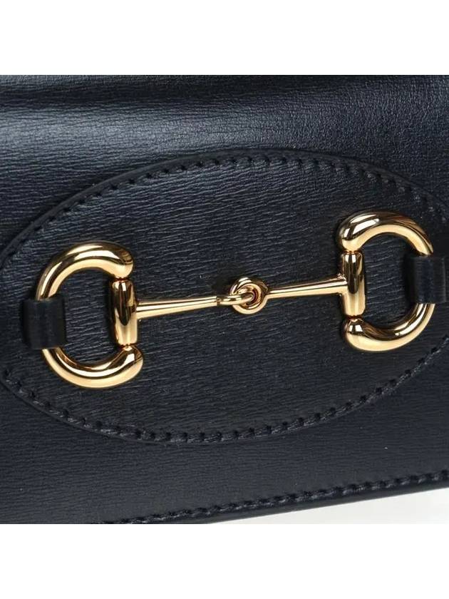 Horsebit 1955 Bi-Fold Card Wallet Black - GUCCI - BALAAN 11