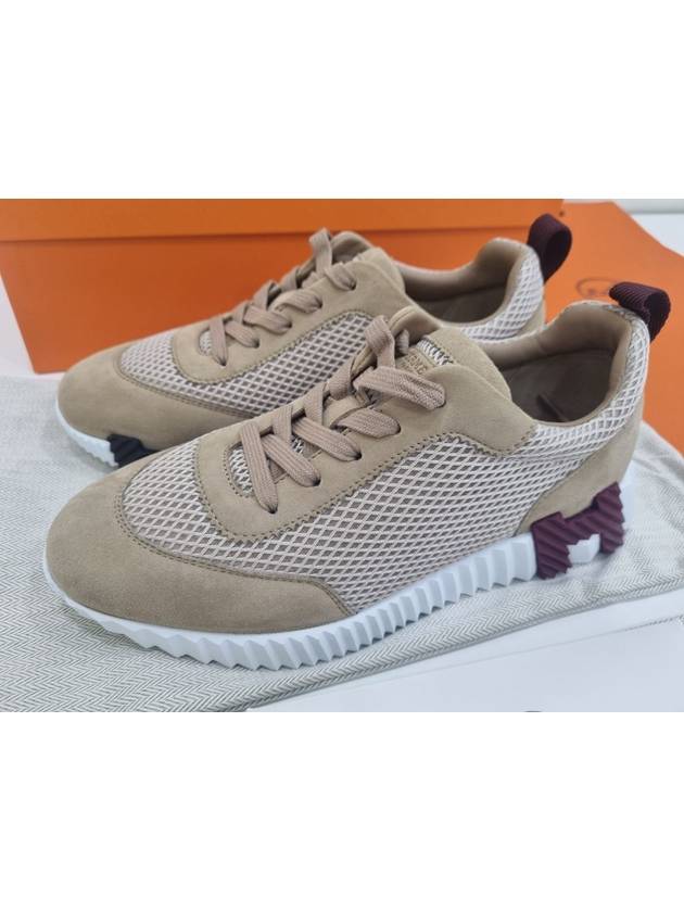 Bouncing Low Top Sneakers Beige - HERMES - BALAAN 2