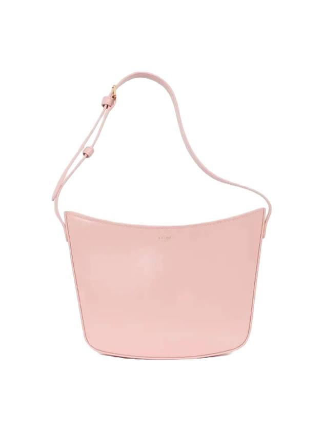 Medium Shiny Calfskin Croque Shoulder Bag Pink - CELINE - BALAAN 1