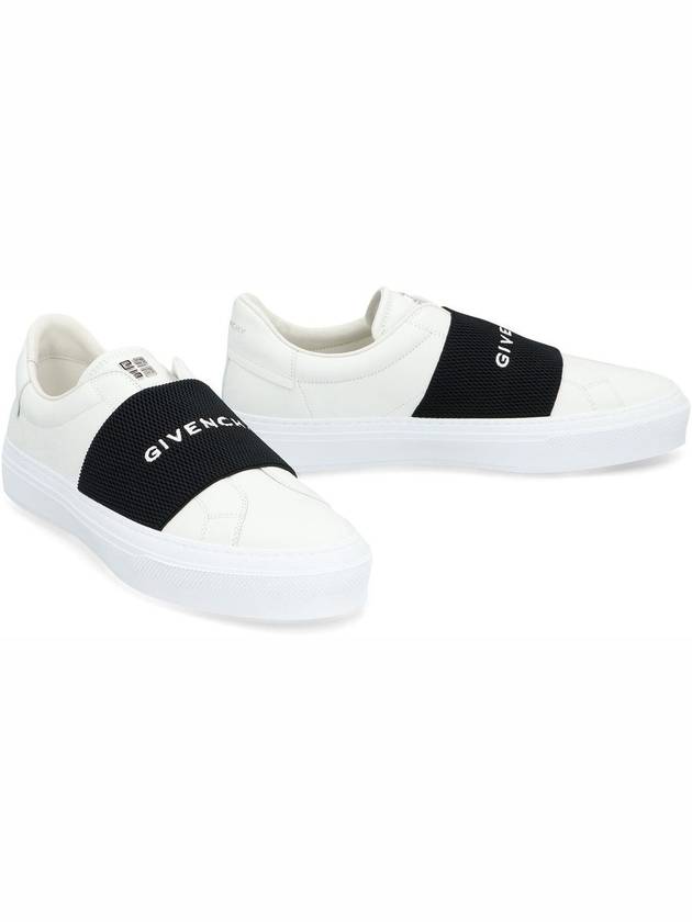 City Court Band Logo Low Top Sneakers White - GIVENCHY - BALAAN 4