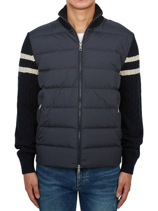 Men s padded zip up cardigan 9B00013 M1115 779 - MONCLER - BALAAN 2