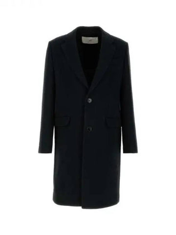 Ami single breasted wool coat 271561 - AMI - BALAAN 1