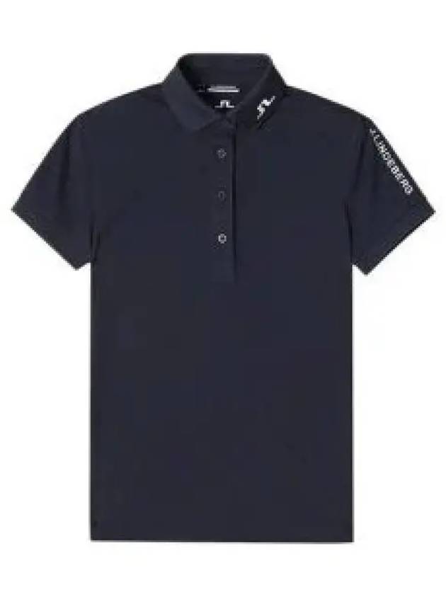 Women's Tour Tech Golf Polo Navy - J.LINDEBERG - BALAAN 2