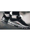 Air Max 97 Low Top Sneakers Silver Black - NIKE - BALAAN 4