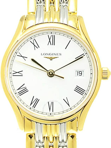 Longines Lyre Quartz White Dial Ladies Watch L4.259.2.11.7 - LONGINES - BALAAN 1