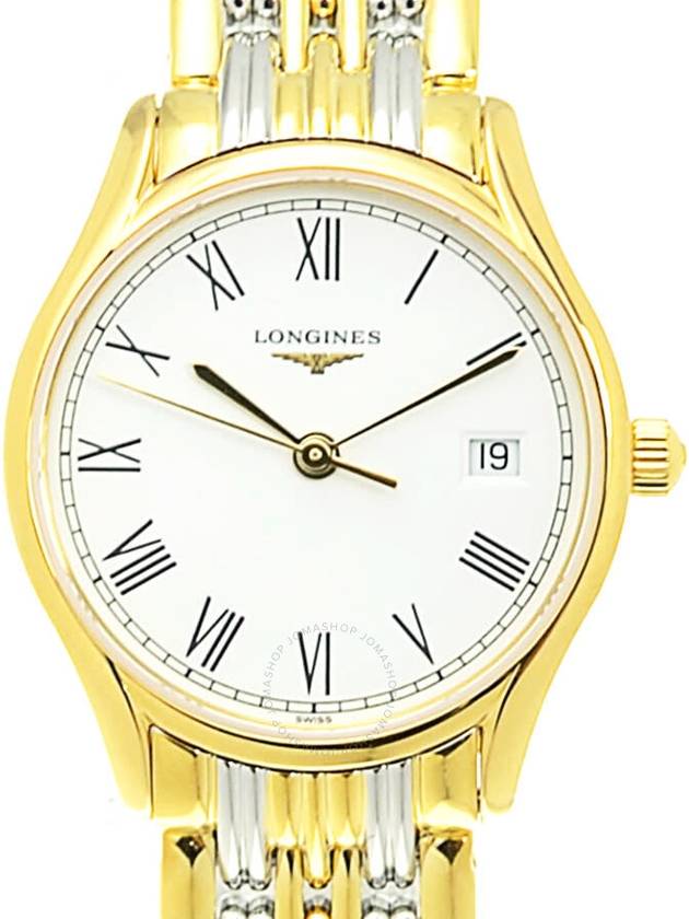 Longines Lyre Quartz White Dial Ladies Watch L4.259.2.11.7 - LONGINES - BALAAN 1