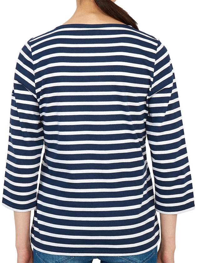 Galathee Striped Sailor Long Sleeve T-Shirt Marine Neju - SAINT JAMES - BALAAN 5