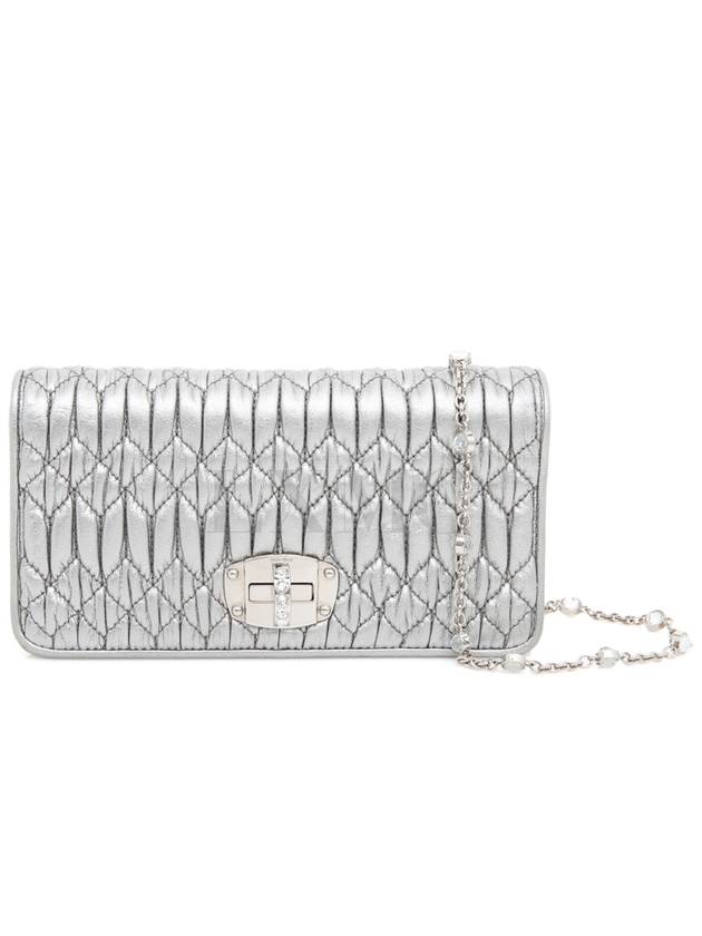 Nappa Materasse Quilted Chain Cross Bag 5DH044 - MIU MIU - BALAAN 1