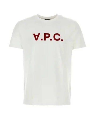 VPC Logo Organic Cotton Short Sleeve T-Shirt White - A.P.C. - BALAAN 2