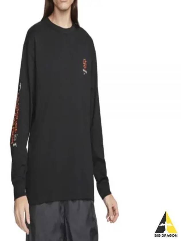 Sportswear M90 Long Sleeve T-Shirt Black - NIKE - BALAAN 2