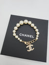 CC logo pearl bracelet gold cubic A86499 - CHANEL - BALAAN 2