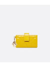 Lady 5-Gusset Patent Cannage Calfskin Card Wallet Yellow - DIOR - BALAAN 2