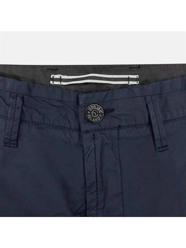 Waffen Patch Bermuda Shorts Navy - STONE ISLAND - BALAAN.