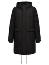 Garson Twill Combat Logo Parka Black - MOOSE KNUCKLES - BALAAN 1