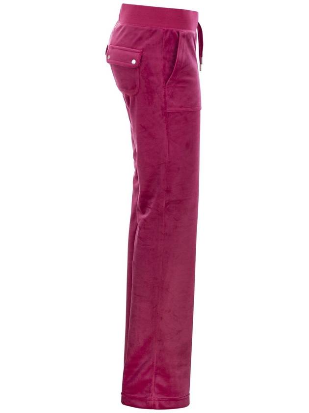 Cotton velvet trousers - JUICY COUTURE - BALAAN 3