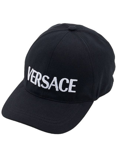 Embroid Logo Ball Cap Black - VERSACE - BALAAN 2