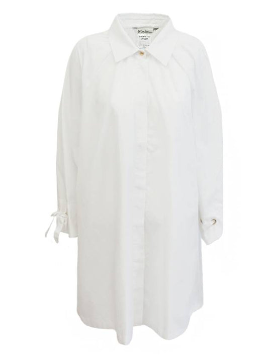 Women's Lace Cuff Blouse White - MAX MARA - BALAAN.