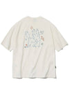 About Love Cat Embroidered Short Sleeve T Shirt Cream - CPGN STUDIO - BALAAN 4