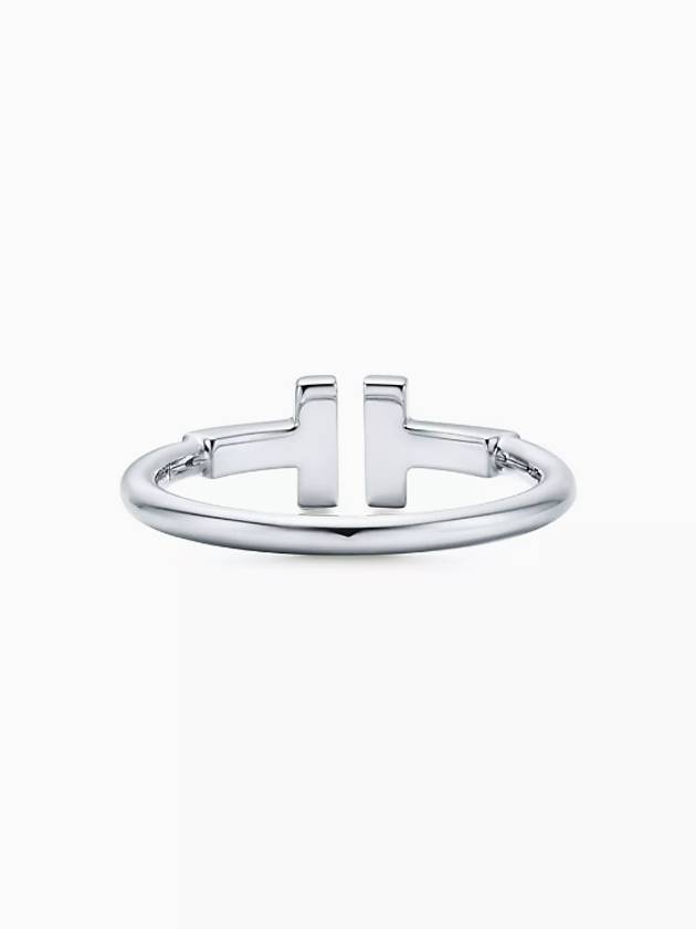 T Wire 18K Ring Silver - TIFFANY & CO. - BALAAN 4