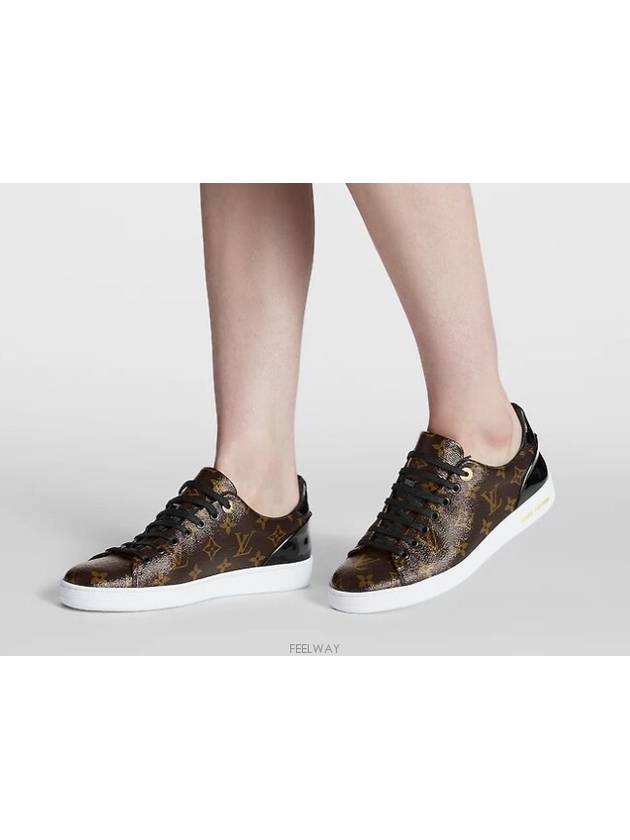 Frontrow Low Top Sneakers Brown - LOUIS VUITTON - BALAAN 4