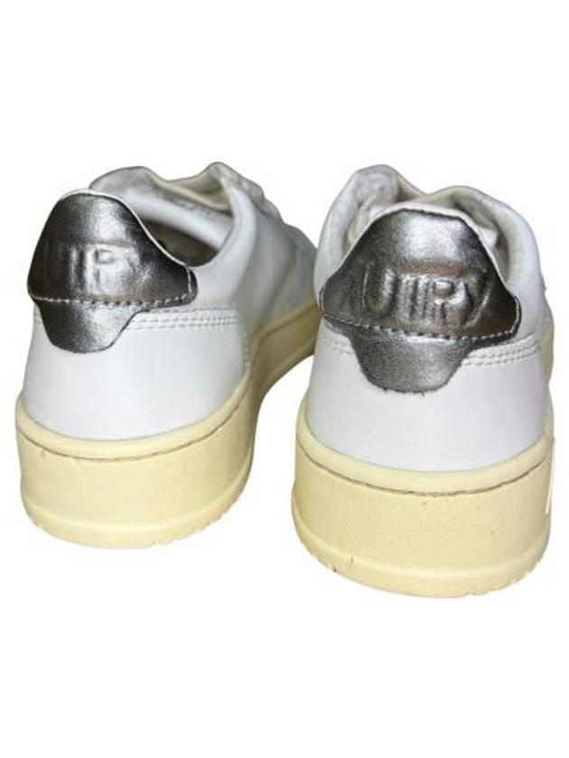 Medalist Silver Tab Low Top Sneakers White - AUTRY - BALAAN 6