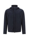 Goggles Hooded Jacket Navy - CP COMPANY - BALAAN 1