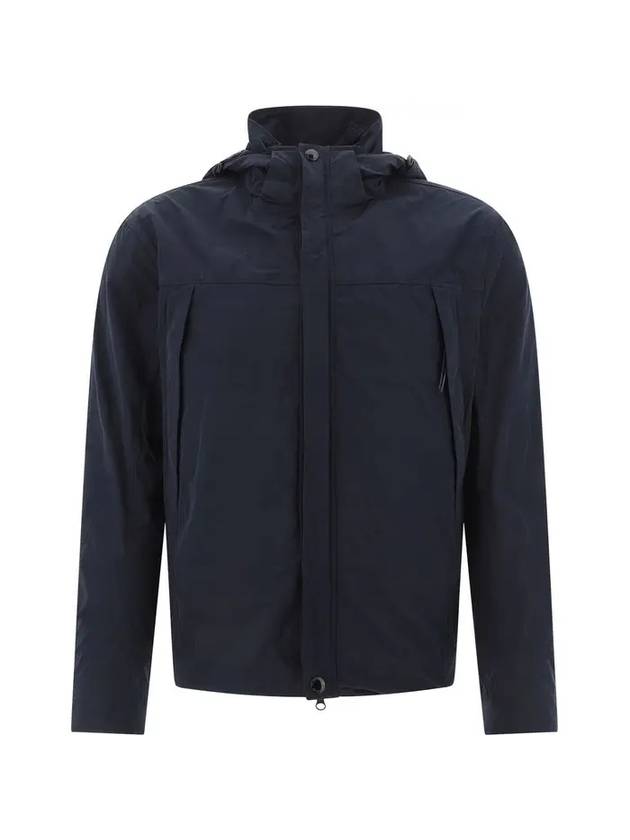 Goggles Hooded Jacket Navy - CP COMPANY - BALAAN 1