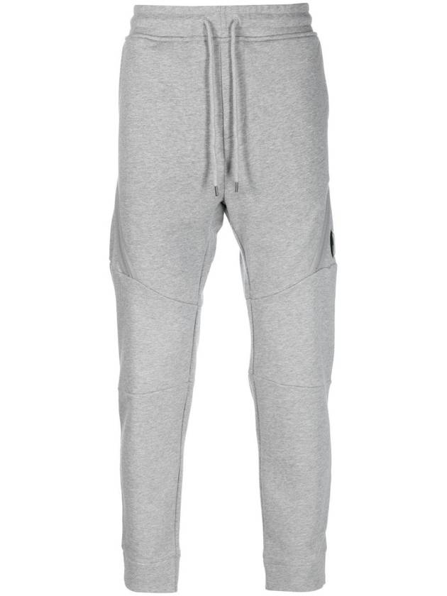 Diagonal Raised Fleece Track Pants Grey - CP COMPANY - BALAAN 2