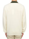 Men's collar knit POSM 432W WHITE - AUTRY - BALAAN 3