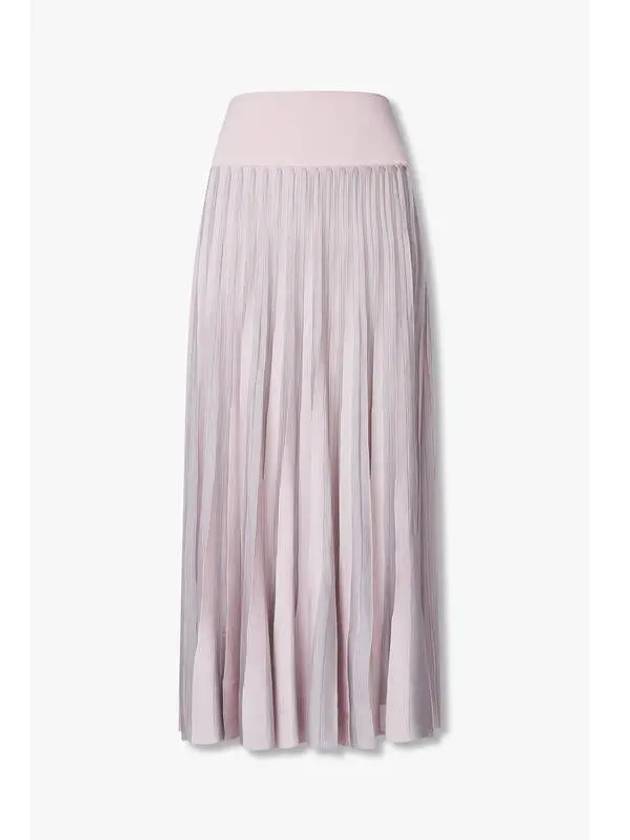 Women s Pleated Knit Skirt Pink - EMPORIO ARMANI - BALAAN 1