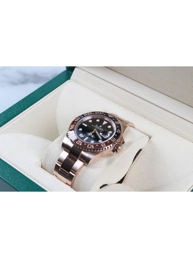 Rolex GMT Master 2 Root Beer Rose Gold 21 Years - ROLEX - BALAAN 6