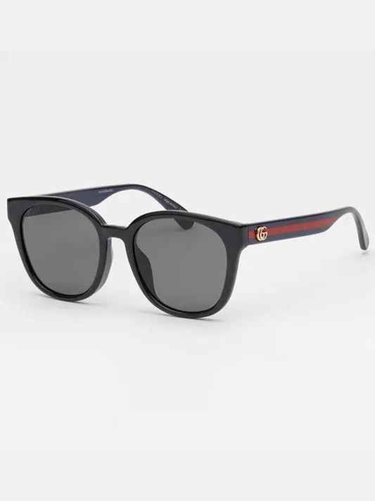 Eyewear Gray Lens Round Sunglasses Black - GUCCI - BALAAN 2