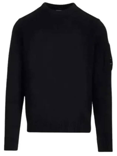 Fleece Knit Top Black - CP COMPANY - BALAAN 2