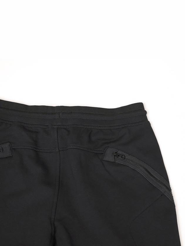 Lens Wappen Diagonal Shorts Black - CP COMPANY - BALAAN 7