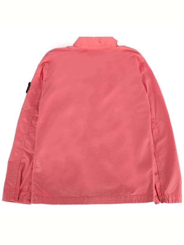 Kids Waffen Patch Shirt Jacket Pink 761610510 V0187 - STONE ISLAND - BALAAN 3