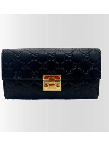 Microshima GG WOC Paddle Lock Mini Bag Shoulder 779774 Black - GUCCI - BALAAN 1