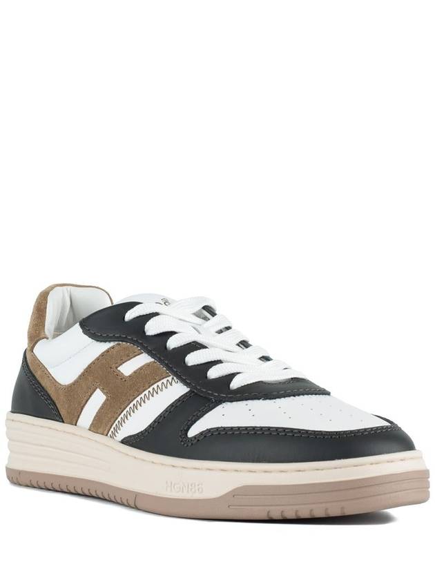 Hogan Sneakers H630 White Blue Brown - HOGAN - BALAAN 3