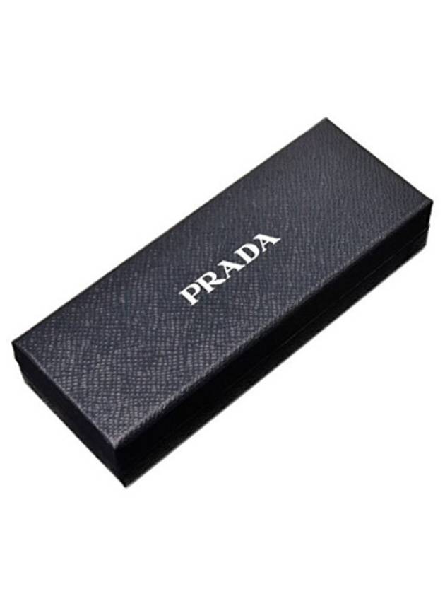 Saffiano triangle logo gold keyring 1PP142 053 0002 - PRADA - BALAAN 6