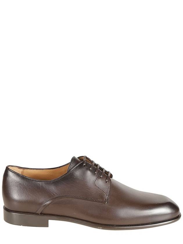 Lace-Up Leather Classic Loafers Brown - SALVATORE FERRAGAMO - BALAAN 2